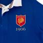 France Mens Rugby Origins Heavyweight Rugby Shirt - Royal - Badge