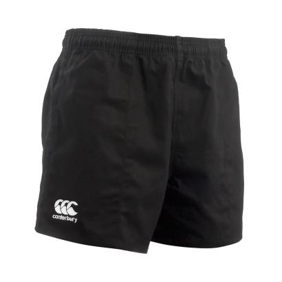 Canterbury Professional Shorts Black Kids - Front 1