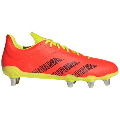 adidas Kakari Rugby Boots Solar Red - Side 1