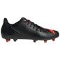 adidas Adults Malice Firm Ground Rugby Boots - Core Black - Side 1