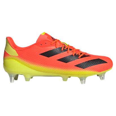 adidas adizero RS7 Rugby Boots Solar Red - Side 1