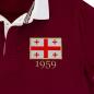Georgia Mens Rugby Origins 1959 Heavyweight Shirt - Burgundy - Badge