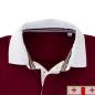 Georgia Mens Rugby Origins 1959 Heavyweight Shirt - Burgundy - Collar