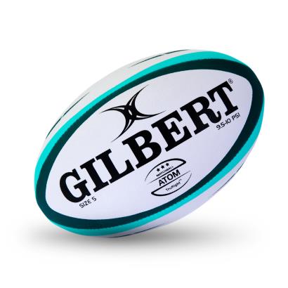 Gilbert Atom Match Rugby Ball - Front