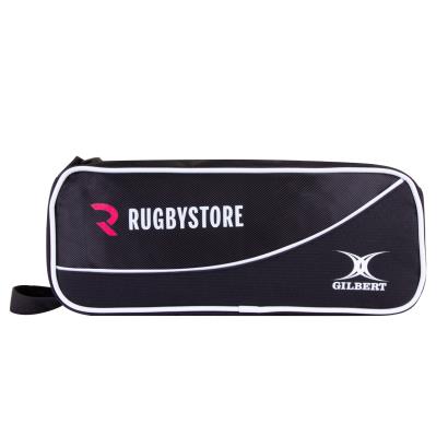 Gilbert Rugbystore Club Bootbag - Black - Front