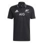adidas All Blacks Mens Home Polo Shirt - Black - Front