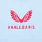 Harlequins Kids Training Logo Tee - Blue 2023 - Harlequins Logo