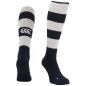 Canterbury Hooped Rugby Socks Navy - Front