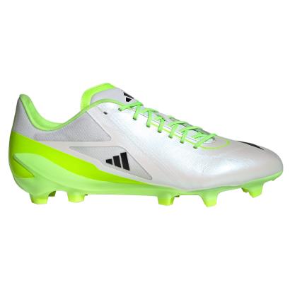 adidas Adults Adizero RS15 Pro FG Rugby Boots - White - Outer Ed