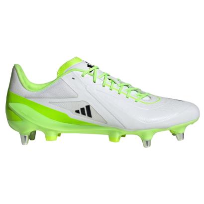 adidas Adults Adizero RS15 Ultimate Rugby Boots - White - Outer 
