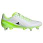 adidas Adults Adizero RS15 Ultimate Rugby Boots - White - Outer Edge