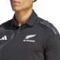 All Blacks Mens Rugby World Cup 2023 Polo Shirt - adidas and All Blacks Logos