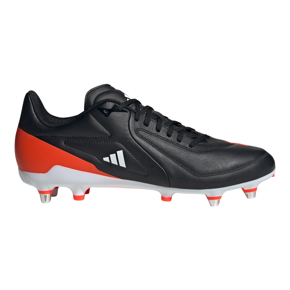 adidas Adults RS15 Elite Rugby Boots - Black and Red | rugbystore