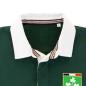 Ireland Mens World Cup Heavyweight Rugby Shirt - Bottle - Collar