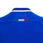 Italy Mens Home Rugby Shirt - Short Sleeve Azzurri 2023 - Top of Back