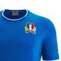 Italy Kids Travel Polycotton Tee - Azzurri 2023 - Italy Logo