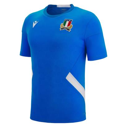 Italy Mens Training Gym Tee - Azzurri 2023 - Front