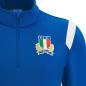 Italy Mens Training 1/4 Zip Top - Azzurri 2023 - Italy Logo