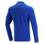 Macron Italy Mens Classic Home Rugby Shirt - Long Sleeve - Back