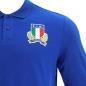 Macron Italy Mens Classic Home Rugby Shirt - Long Sleeve - Badge