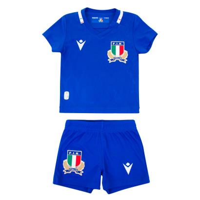 Italy Babies Home Rugby Kit - 2023 - Front