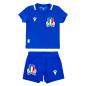 Italy Toddlers Home Rugby Kit - 2023 - Front