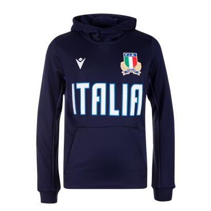 Italy Kids Travel Pullover Hoodie - Navy 2023 - Front