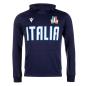 Italy Mens Travel Pullover Hoodie - Navy 2023 - Front