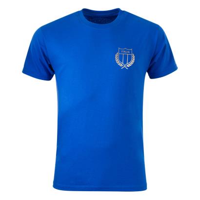 Italy Classic Printed Tee Royal - Front