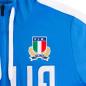 Italy Mens Travel Full Zip Hoodie - Azzurri 2023 - Italy Logo
