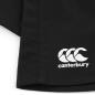 Canterbury Kids Cotton Professional Rugby Match Shorts - Black - Logo