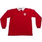 Wales Classic Rugby Shirt L/S Kids - Front