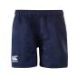 Canterbury Kids Polyester Professional Rugby Match Shorts - Navy - Front