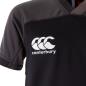 Canterbury Kids Teamwear Evader Plain Rugby Match Shirt - Black - Logo