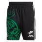 Maori All Blacks Mens Gym Shorts - Black 2023 - Front