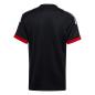Maori All Blacks Kids Home Rugby Shirt - Short Sleeve Black 2023 - Back