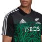 Maori All Blacks Mens Performance Tee - Black 2023 - Badges