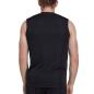 Maori All Blacks Performance Gym Vest - Black 2023 - Model Back