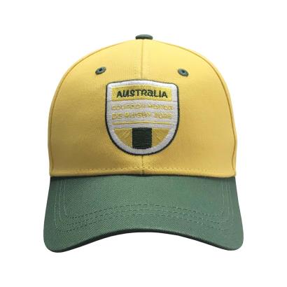 Adults Australia Rugby World Cup 2023 Cap - Gold - Front