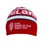 Adults England Rugby World Cup 2023 Beanie - Red - Back