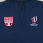 Mens England Rugby World Cup 2023 Hoodie - Navy - Badges