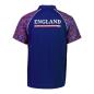 Mens England Rugby World Cup 2023 Polo - Navy - Back