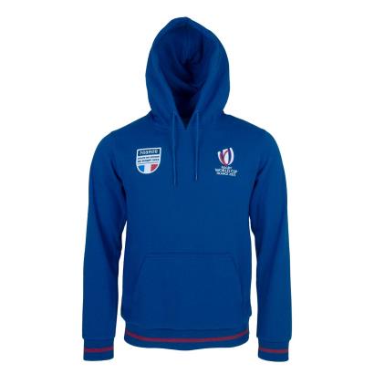 Mens France Rugby World Cup 2023 Hoodie - Navy - Front