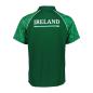 Mens Ireland Rugby World Cup 2023 Polo - Bottle Green - Back