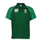 Mens Ireland Rugby World Cup 2023 Polo - Bottle Green - Front