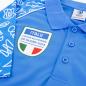 Mens Italy Rugby World Cup 2023 Polo - Sky - Badge