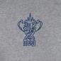 Mens Rugby World Cup 2023 Logo Hoodie - Grey - Webb Ellis Cup Badge