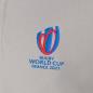 Mens Rugby World Cup 2023 Logo Polo - Grey - RWC Badge