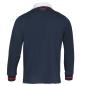 Mens Rugby World Cup 2023 Logo Rugby Shirt - Navy Long Sleeve - Back