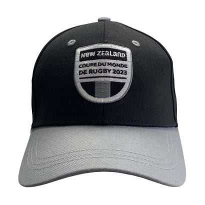 Adults New Zealand Rugby World Cup 2023 Cap - Black - Front